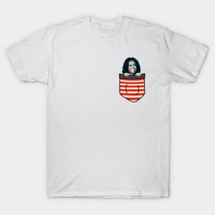 Michelle Obama Chest Pocket T-Shirt